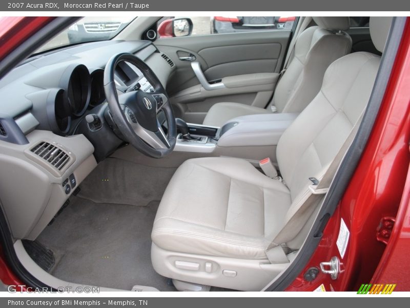 Moroccan Red Pearl / Taupe 2007 Acura RDX