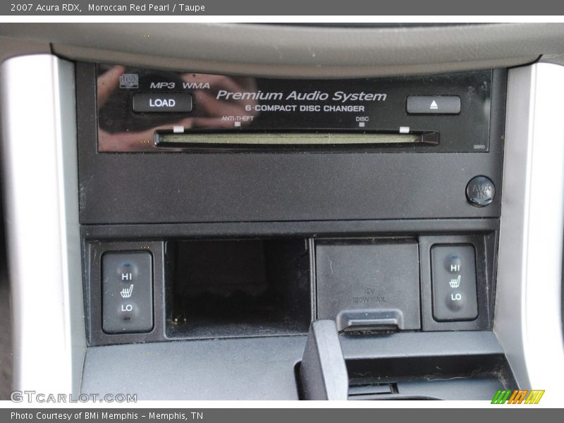 Moroccan Red Pearl / Taupe 2007 Acura RDX