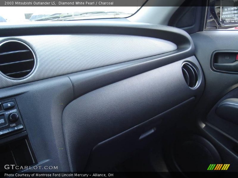 Diamond White Pearl / Charcoal 2003 Mitsubishi Outlander LS
