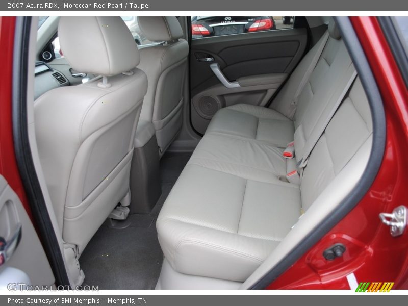 Moroccan Red Pearl / Taupe 2007 Acura RDX
