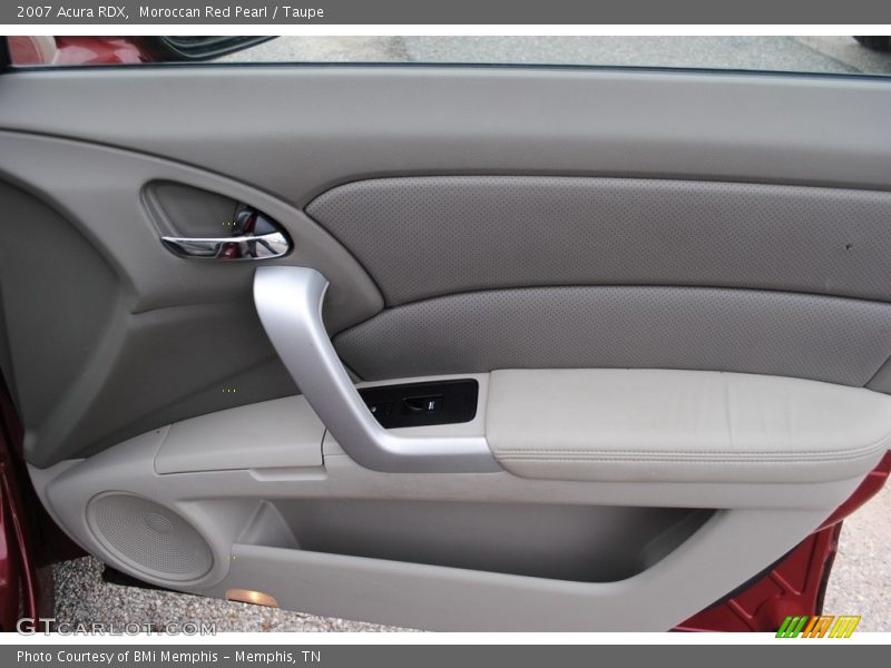 Moroccan Red Pearl / Taupe 2007 Acura RDX