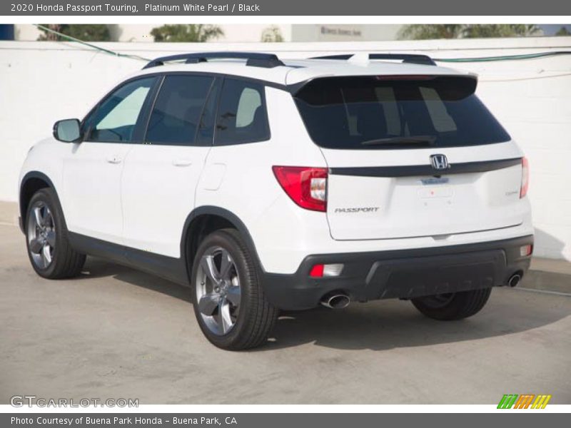 Platinum White Pearl / Black 2020 Honda Passport Touring