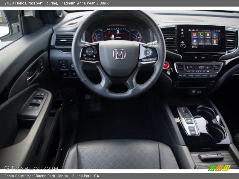 Platinum White Pearl / Black 2020 Honda Passport Touring
