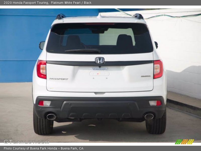 Platinum White Pearl / Black 2020 Honda Passport Touring