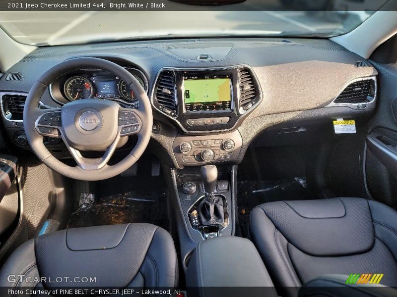 Bright White / Black 2021 Jeep Cherokee Limited 4x4