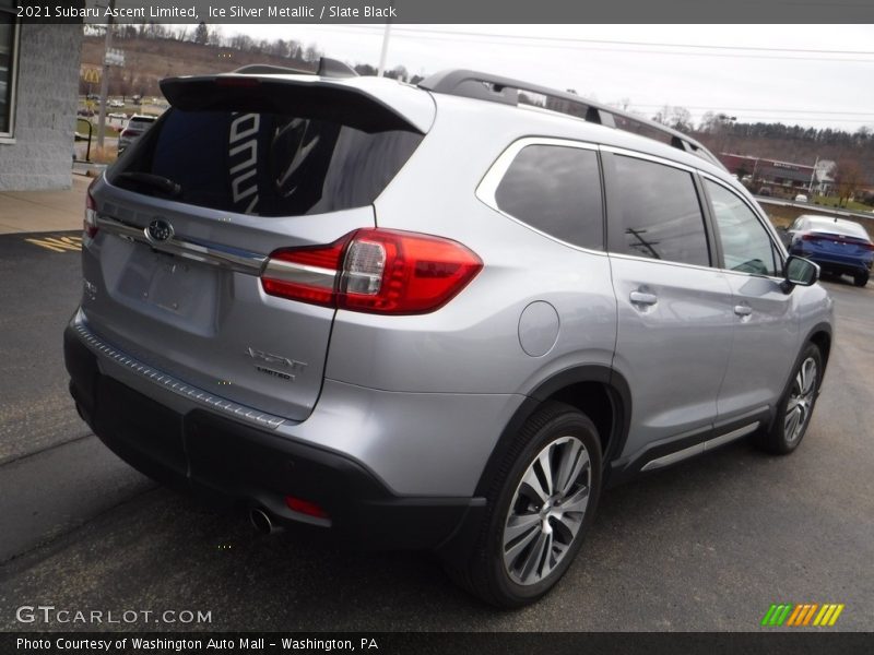 Ice Silver Metallic / Slate Black 2021 Subaru Ascent Limited