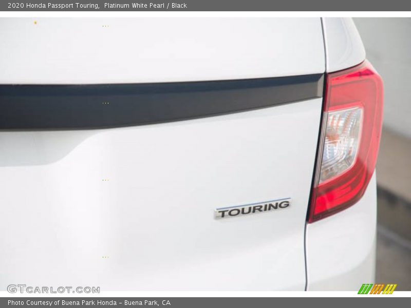 Platinum White Pearl / Black 2020 Honda Passport Touring