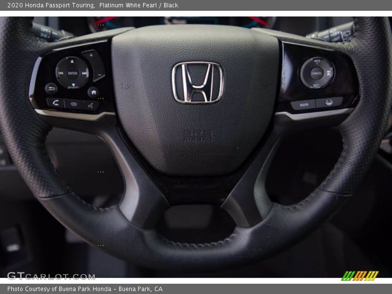 Platinum White Pearl / Black 2020 Honda Passport Touring