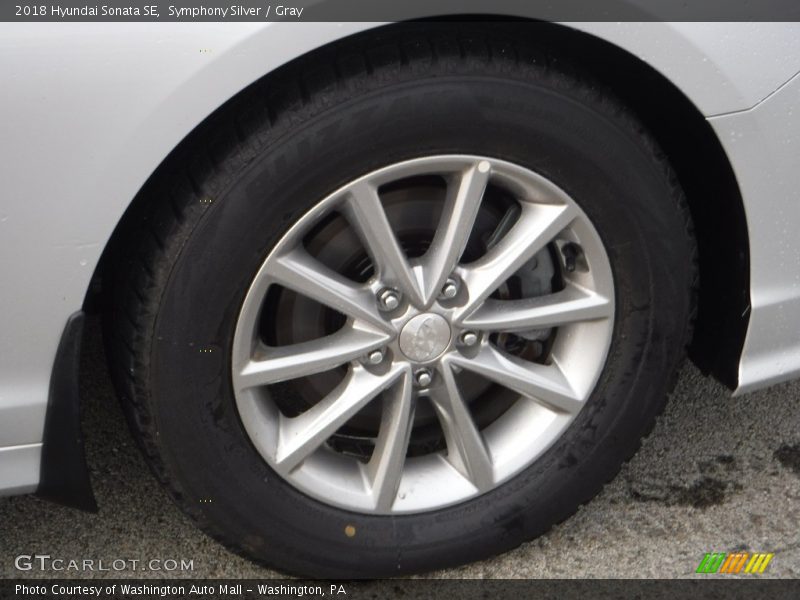 Symphony Silver / Gray 2018 Hyundai Sonata SE