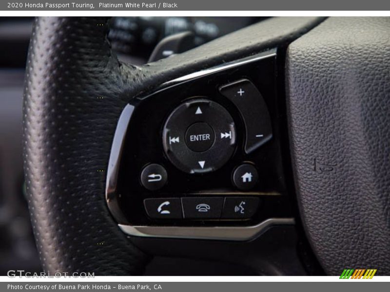 Platinum White Pearl / Black 2020 Honda Passport Touring