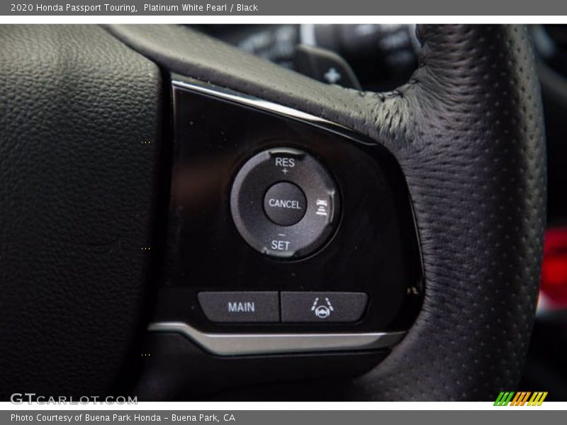 Platinum White Pearl / Black 2020 Honda Passport Touring