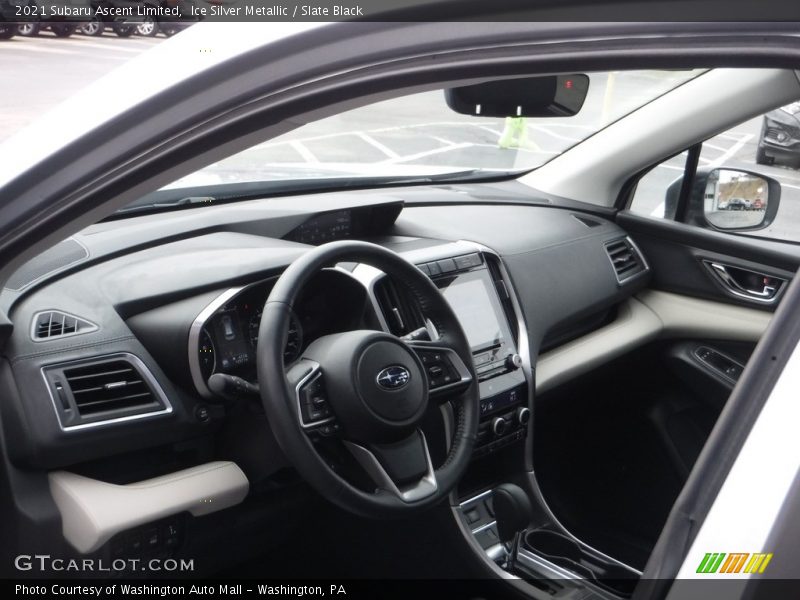 Ice Silver Metallic / Slate Black 2021 Subaru Ascent Limited