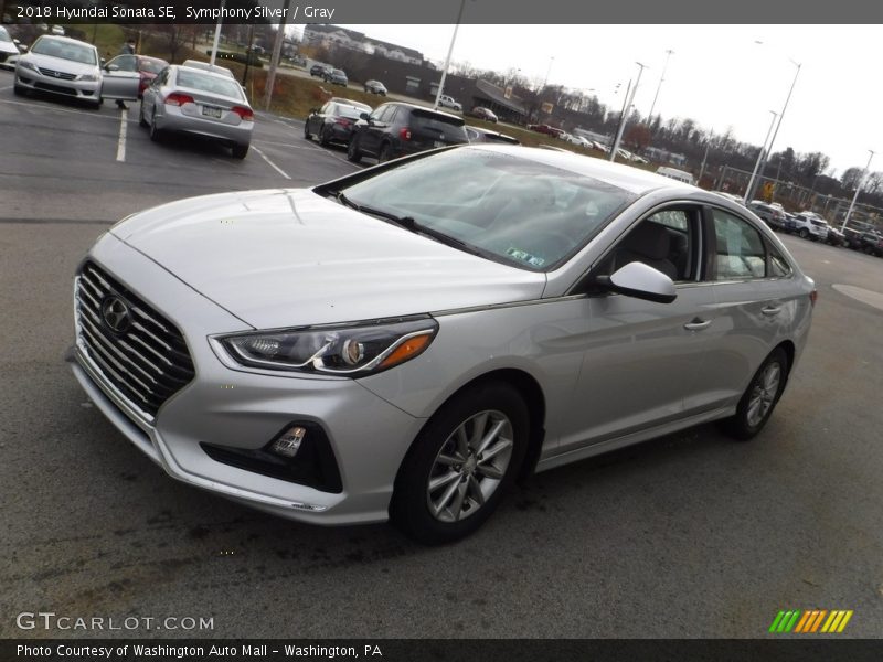 Symphony Silver / Gray 2018 Hyundai Sonata SE