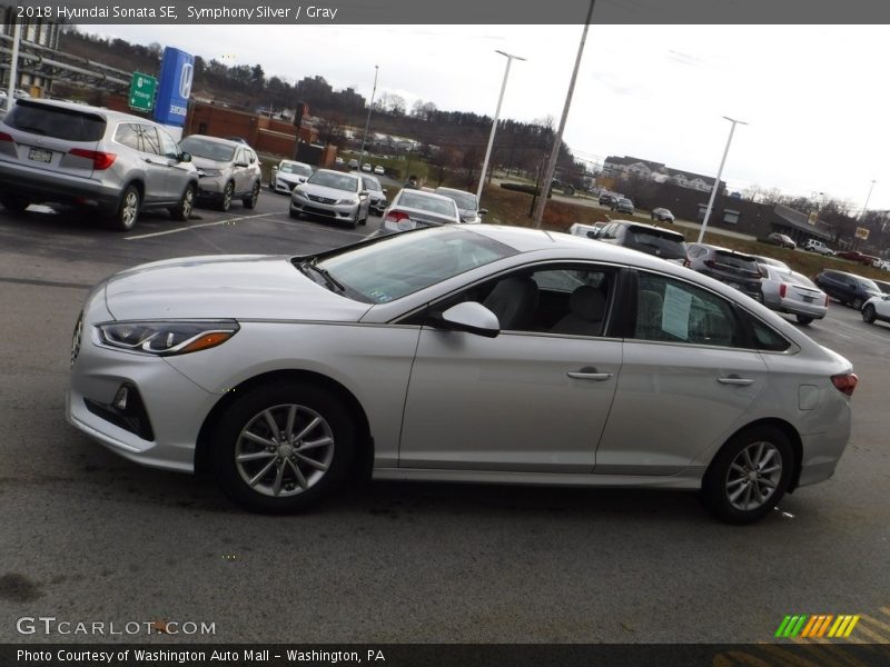 Symphony Silver / Gray 2018 Hyundai Sonata SE