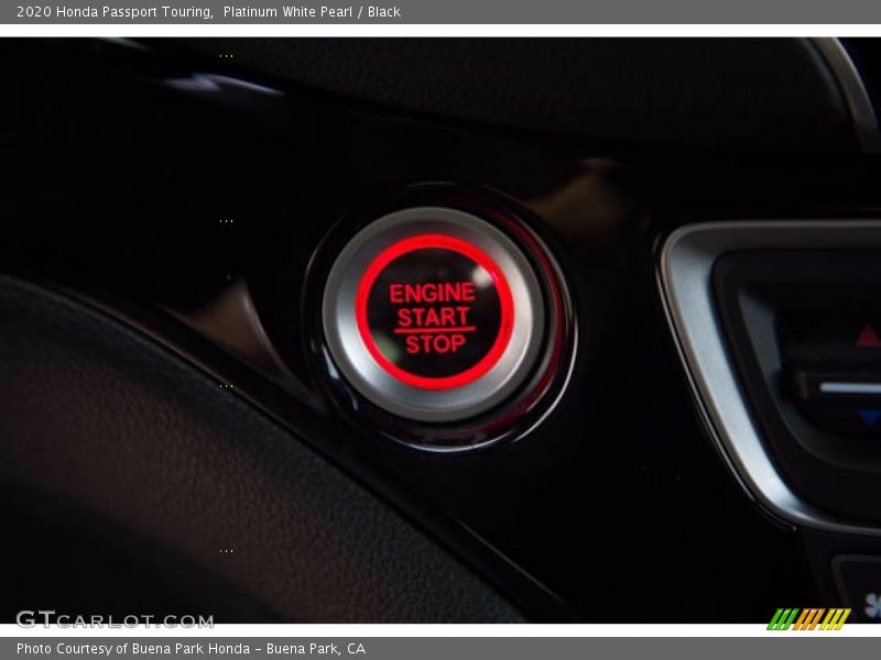 Platinum White Pearl / Black 2020 Honda Passport Touring