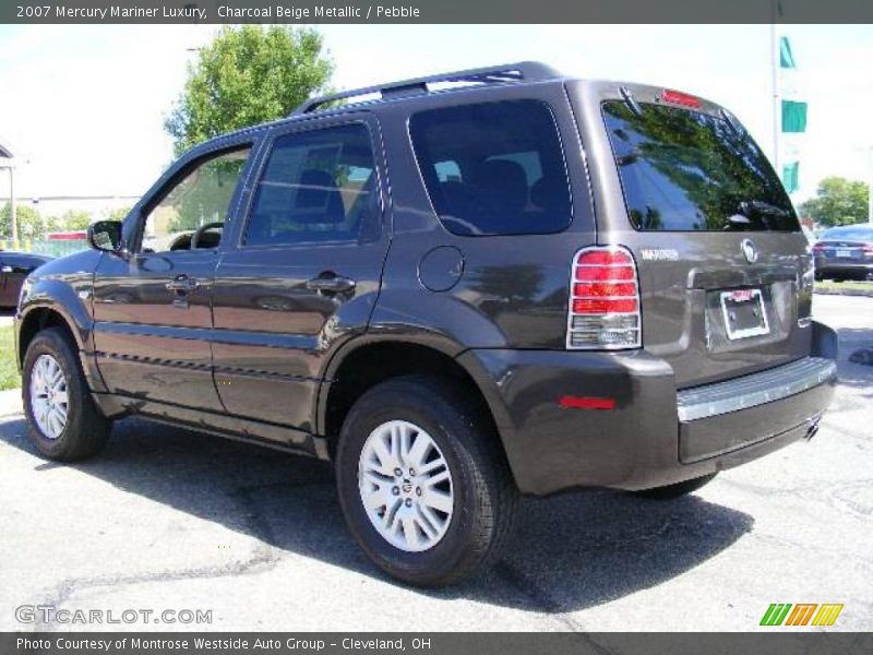 Charcoal Beige Metallic / Pebble 2007 Mercury Mariner Luxury