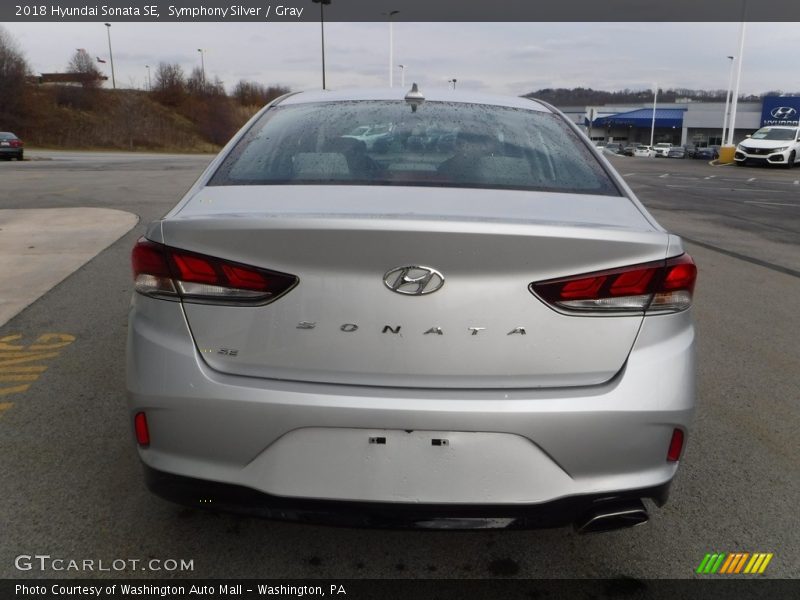 Symphony Silver / Gray 2018 Hyundai Sonata SE