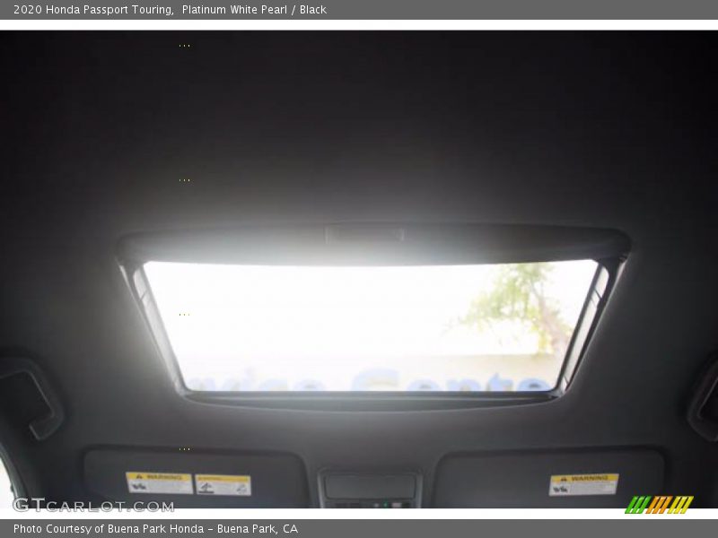 Platinum White Pearl / Black 2020 Honda Passport Touring