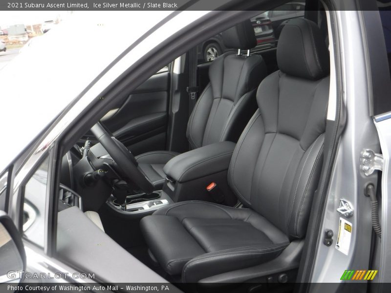 Ice Silver Metallic / Slate Black 2021 Subaru Ascent Limited
