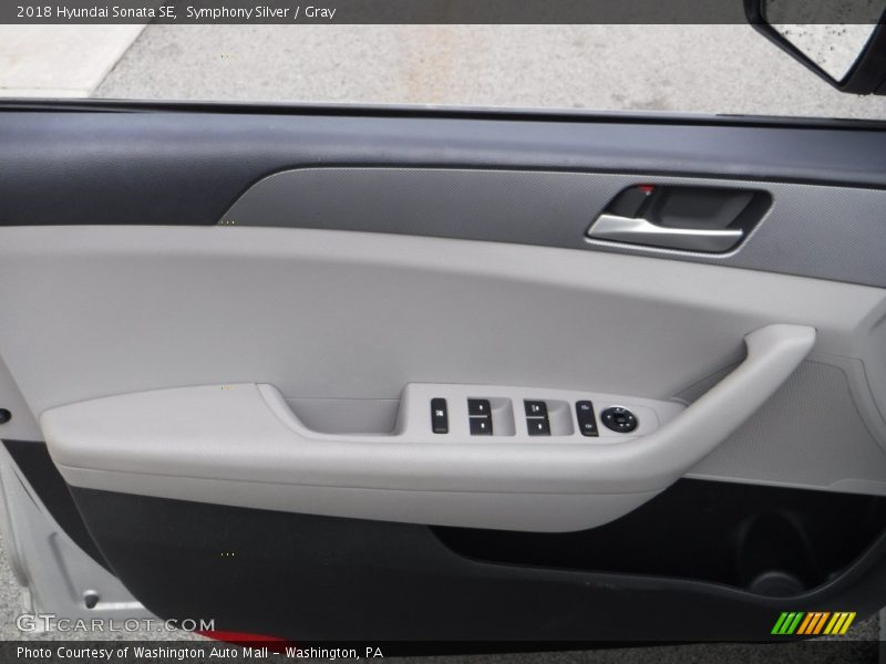 Symphony Silver / Gray 2018 Hyundai Sonata SE