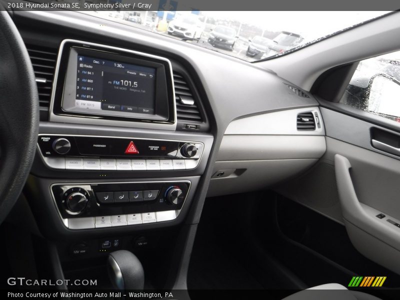 Symphony Silver / Gray 2018 Hyundai Sonata SE
