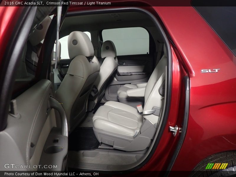 Crimson Red Tintcoat / Light Titanium 2016 GMC Acadia SLT