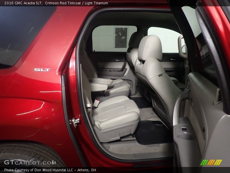 Crimson Red Tintcoat / Light Titanium 2016 GMC Acadia SLT