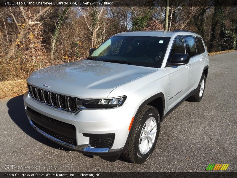 Silver Zynith / Black 2021 Jeep Grand Cherokee L Laredo 4x4