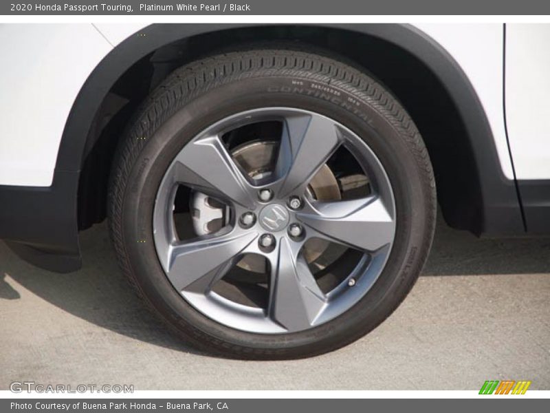 Platinum White Pearl / Black 2020 Honda Passport Touring