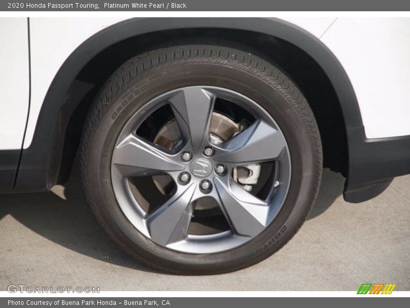 Platinum White Pearl / Black 2020 Honda Passport Touring