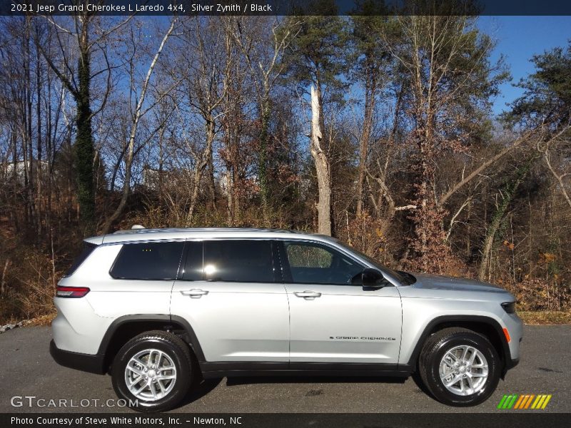 Silver Zynith / Black 2021 Jeep Grand Cherokee L Laredo 4x4