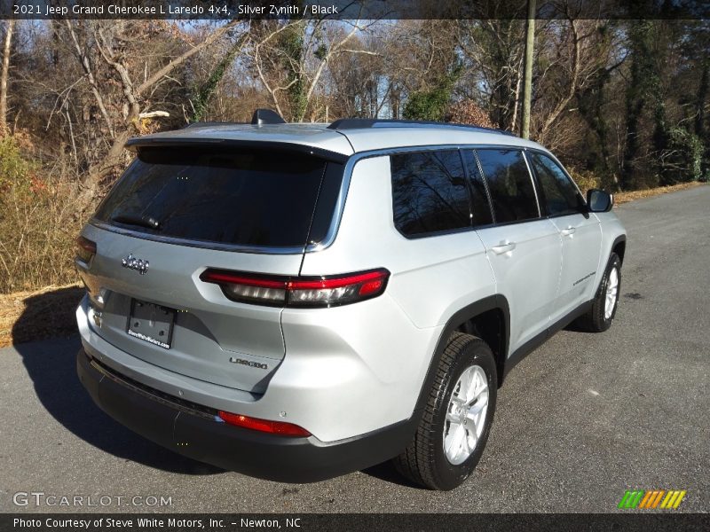 Silver Zynith / Black 2021 Jeep Grand Cherokee L Laredo 4x4