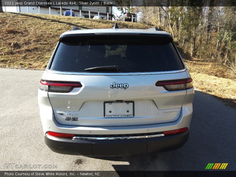 Silver Zynith / Black 2021 Jeep Grand Cherokee L Laredo 4x4