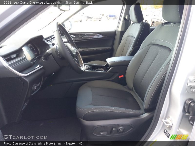 Silver Zynith / Black 2021 Jeep Grand Cherokee L Laredo 4x4