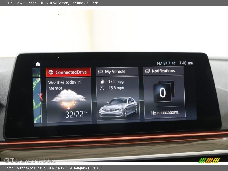 Jet Black / Black 2019 BMW 5 Series 530i xDrive Sedan