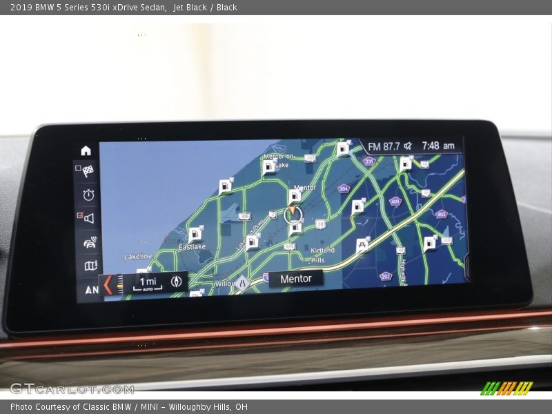 Navigation of 2019 5 Series 530i xDrive Sedan