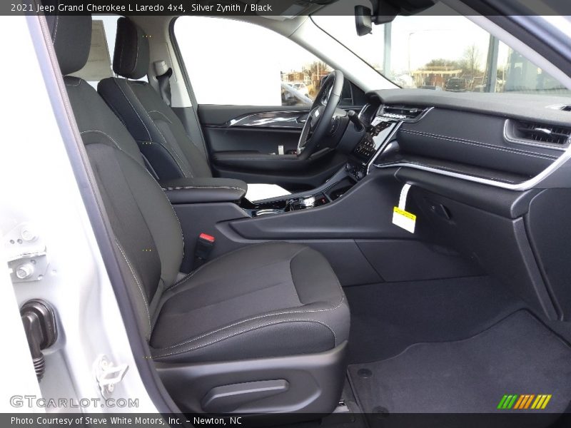 Silver Zynith / Black 2021 Jeep Grand Cherokee L Laredo 4x4
