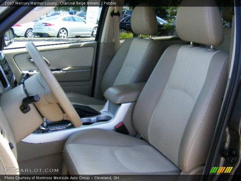Charcoal Beige Metallic / Pebble 2007 Mercury Mariner Luxury