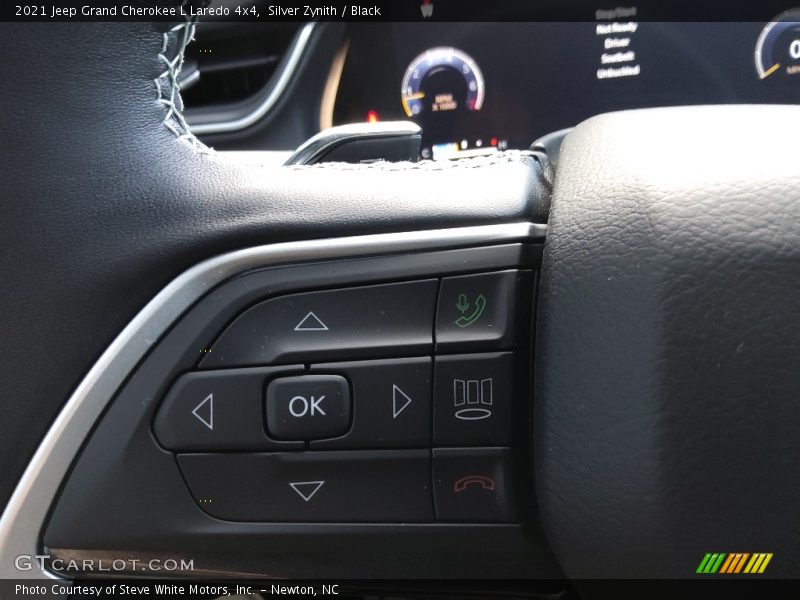 Silver Zynith / Black 2021 Jeep Grand Cherokee L Laredo 4x4