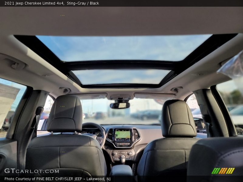 Sting-Gray / Black 2021 Jeep Cherokee Limited 4x4