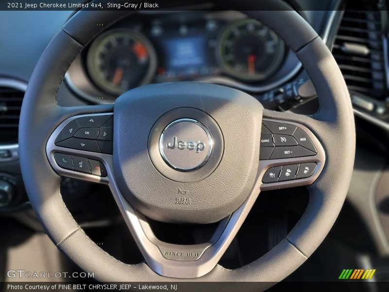 Sting-Gray / Black 2021 Jeep Cherokee Limited 4x4