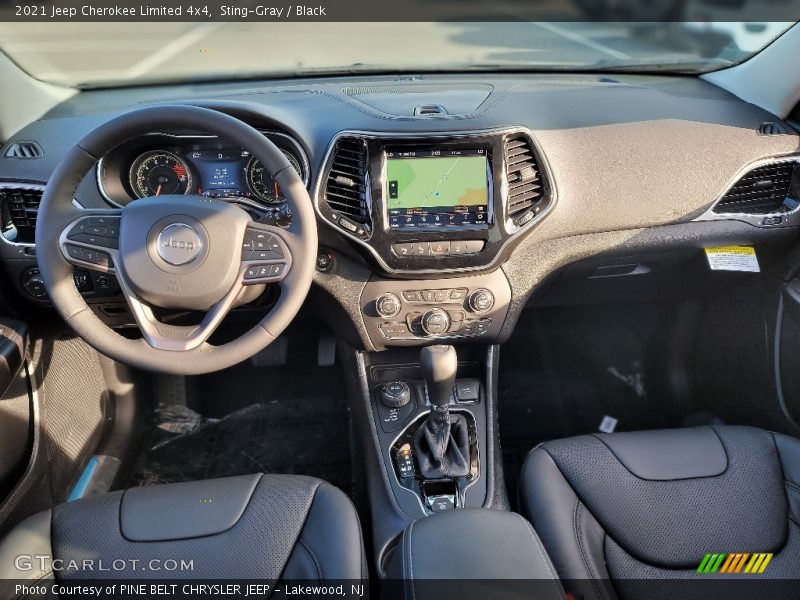 Sting-Gray / Black 2021 Jeep Cherokee Limited 4x4