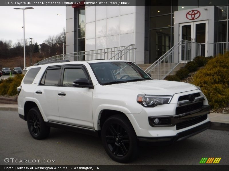 Blizzard White Pearl / Black 2019 Toyota 4Runner Nightshade Edition 4x4