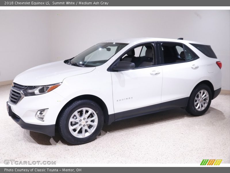 Summit White / Medium Ash Gray 2018 Chevrolet Equinox LS