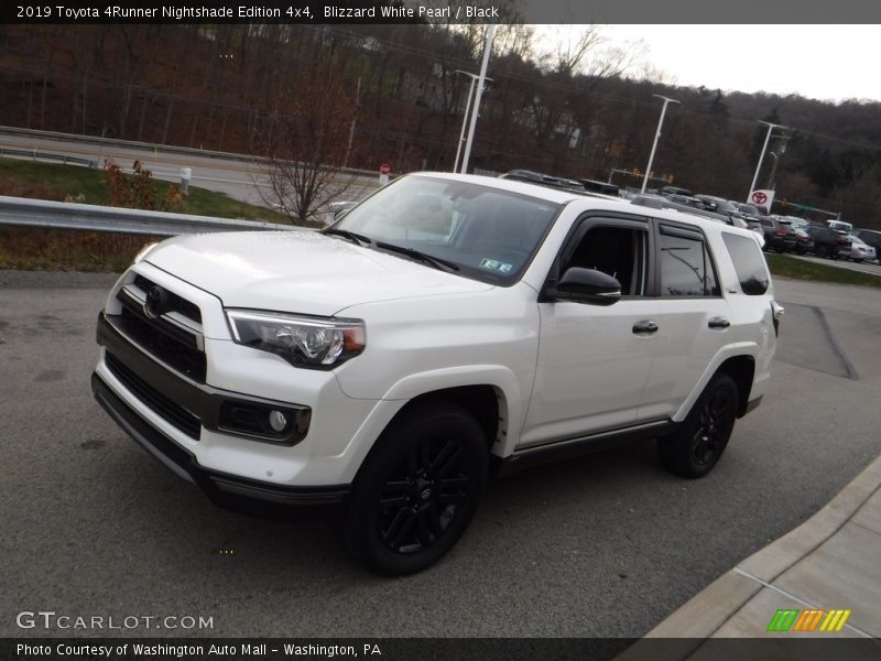 Blizzard White Pearl / Black 2019 Toyota 4Runner Nightshade Edition 4x4