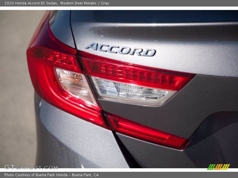 Modern Steel Metallic / Gray 2020 Honda Accord EX Sedan