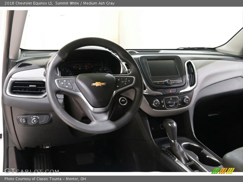 Summit White / Medium Ash Gray 2018 Chevrolet Equinox LS