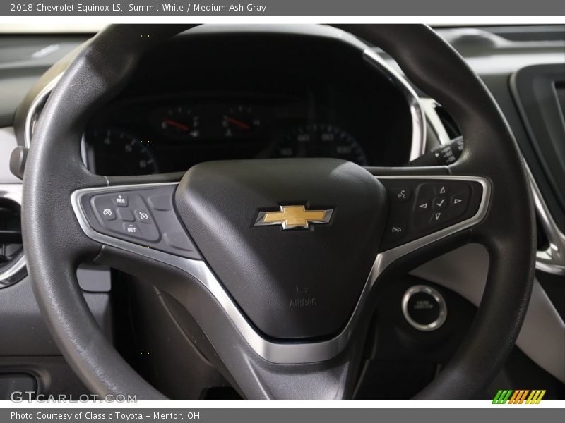 Summit White / Medium Ash Gray 2018 Chevrolet Equinox LS