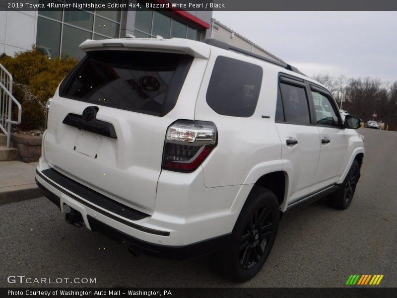 Blizzard White Pearl / Black 2019 Toyota 4Runner Nightshade Edition 4x4