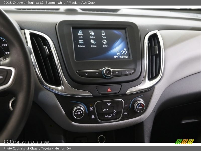 Summit White / Medium Ash Gray 2018 Chevrolet Equinox LS